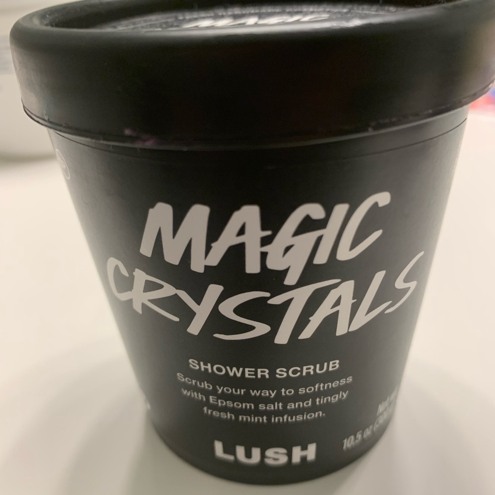 Lush Magic Crystals Shower Scrub